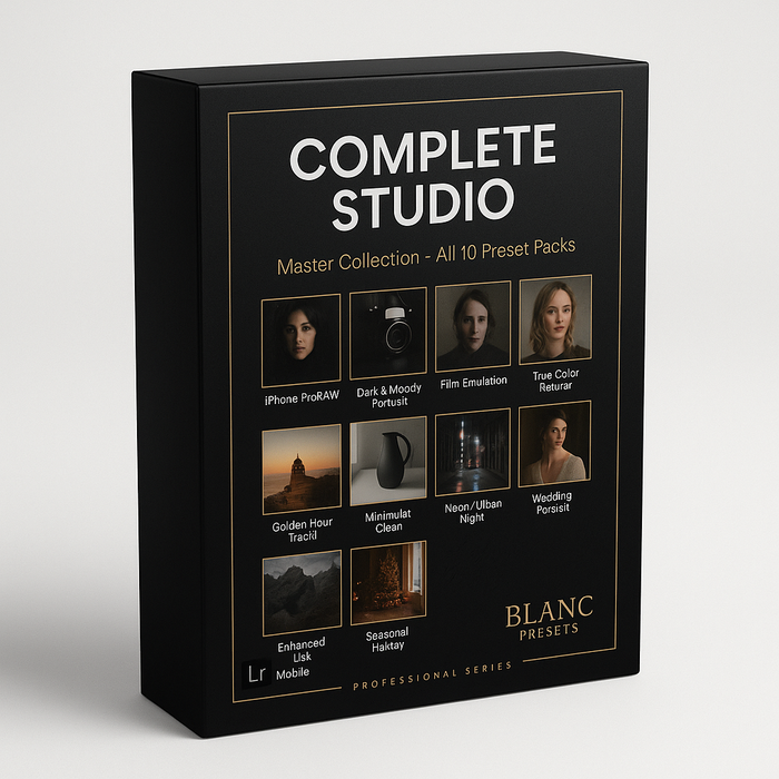 Complete Studio - Ultimate Lightroom Presets Collection | All 10 Professional Photography Preset Packs Bundle