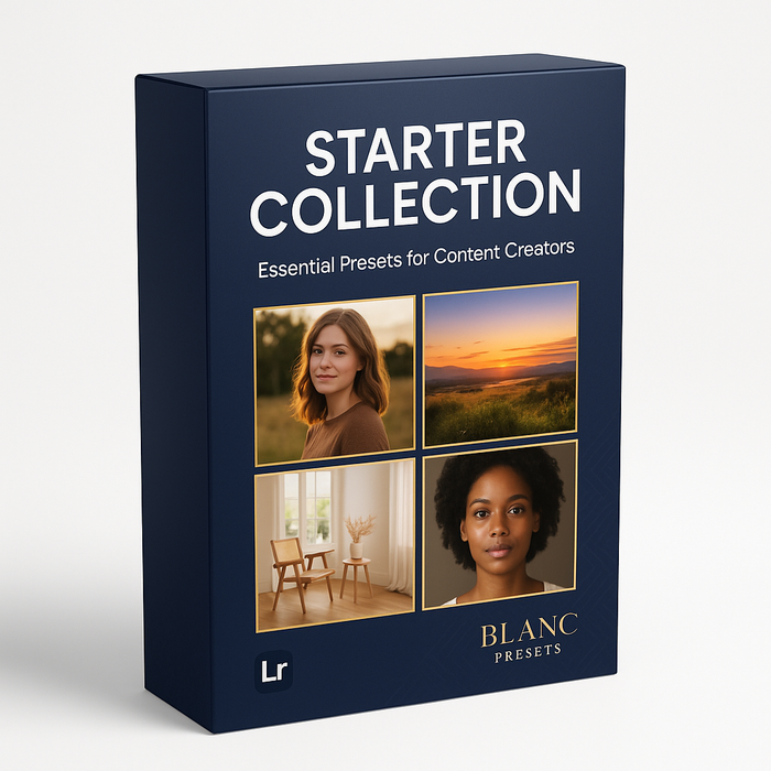 Lightroom Presets Bundle - Starter Collection | iPhone & Desktop Mobile Photography Presets for Beginners