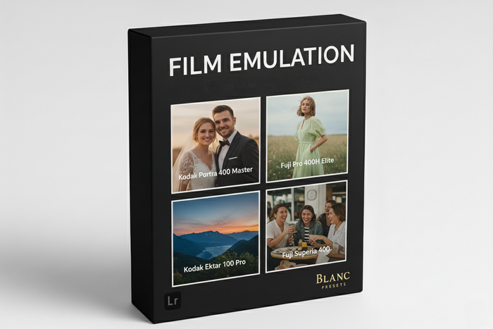 Film Emulation Collection - Authentic Kodak & Fuji Lightroom Presets