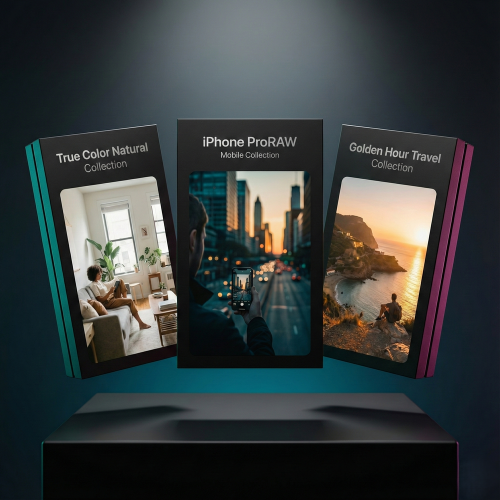 Starter Collection - Lightroom Presets Bundle | iPhone & Desktop Mobile Photography Presets for Beginners