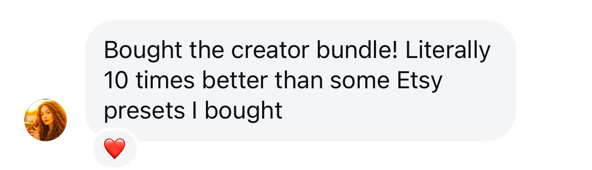 Customer review screenshot