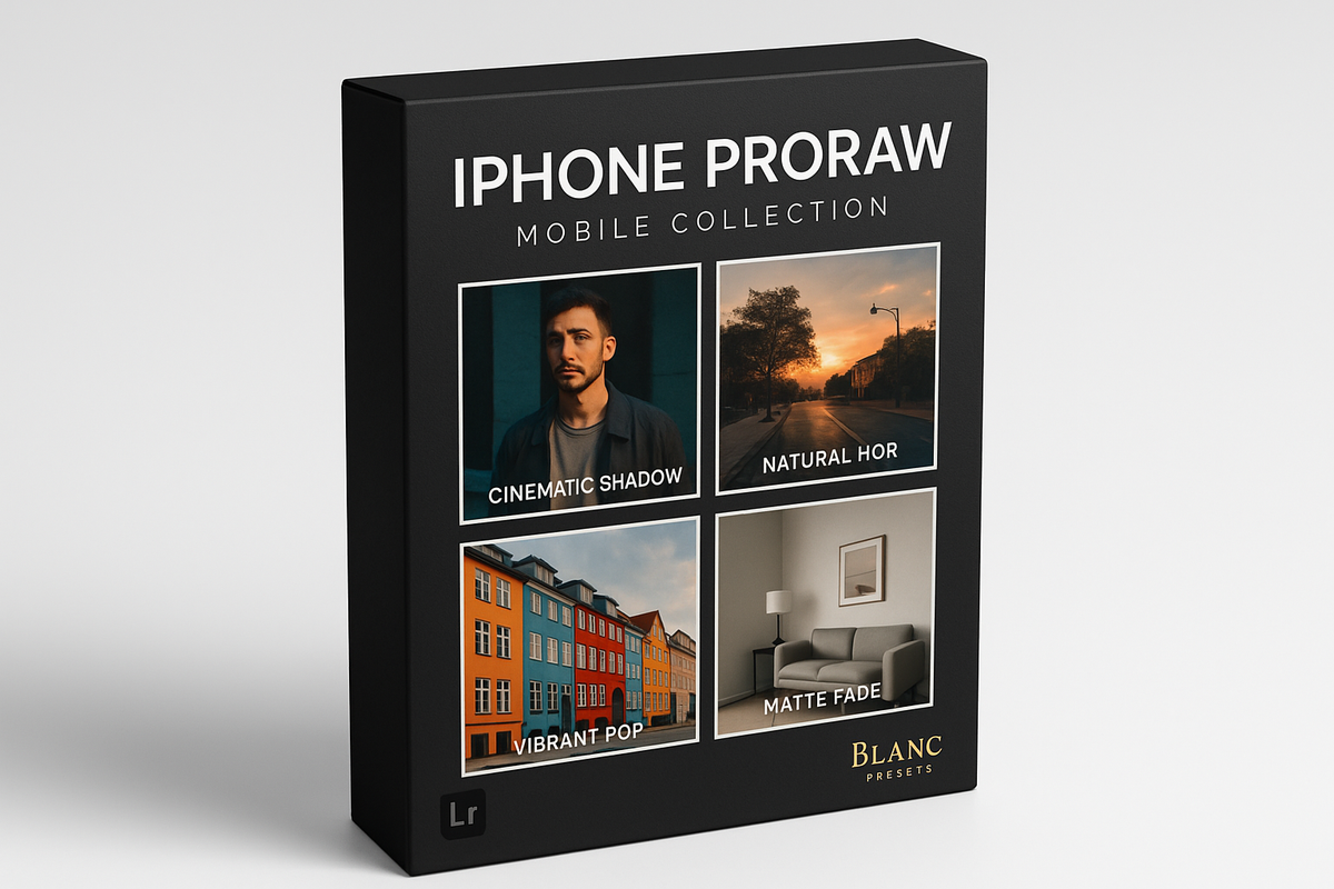iPhone ProRAW Mobile Collection - Professional Lightroom Presets