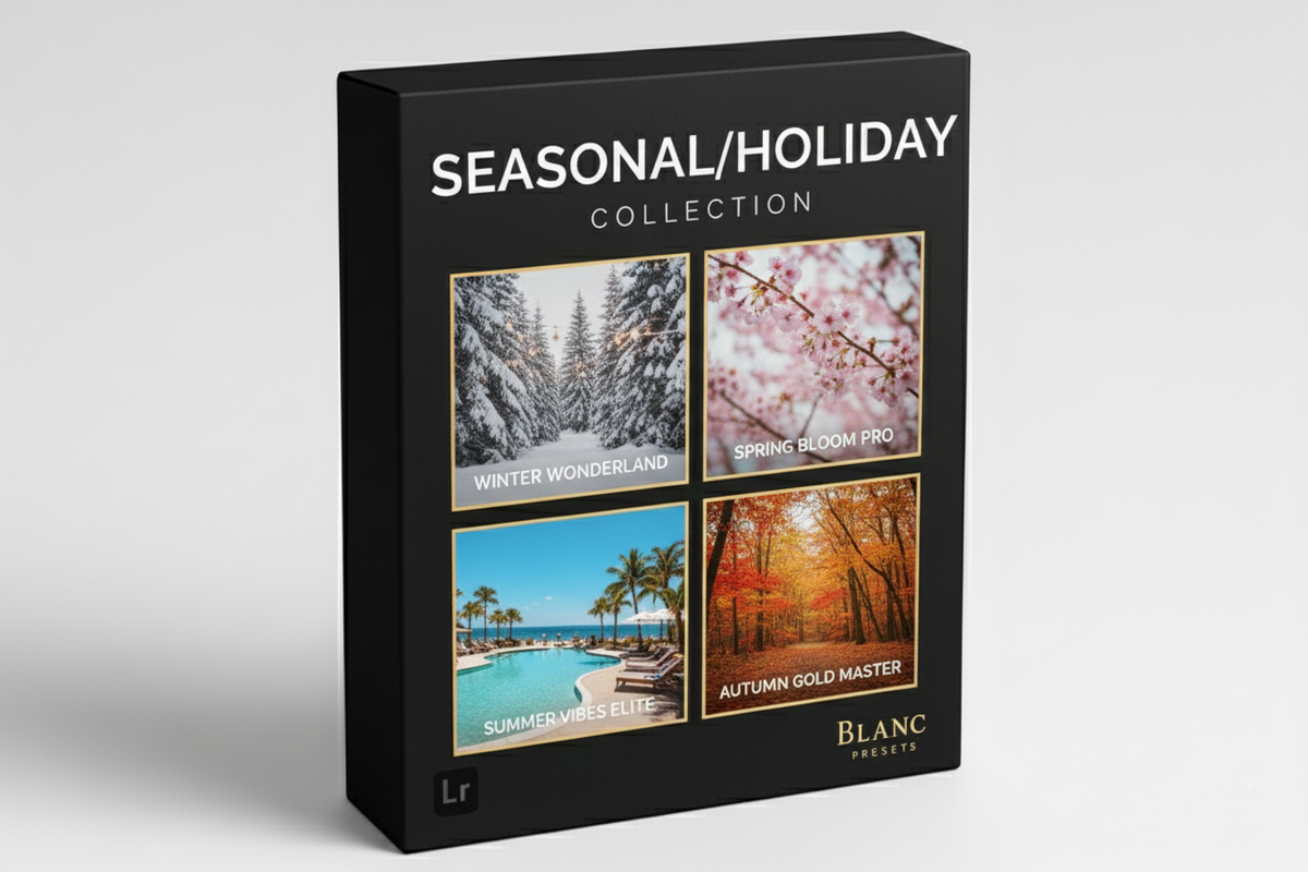 Seasonal Holiday Collection - Professional Lightroom Presets