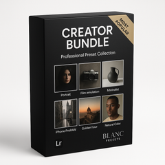 Creator Bundle - Professional Lightroom Presets Collection | Most Popular Mobile & Desktop Photography Bundle