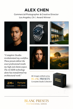 Complete Studio - Ultimate Lightroom Presets Collection | All 10 Professional Photography Preset Packs Bundle