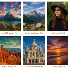 Enhanced HDR Collection - Professional Lightroom Presets