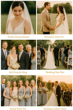 Wedding Soft Film Collection - Professional Lightroom Presets