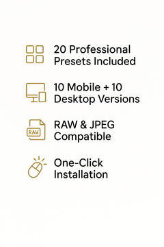 True Color Natural Collection - Professional Lightroom Presets