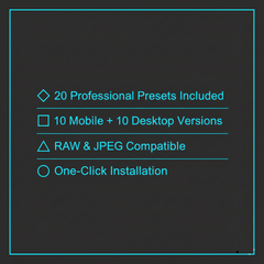 Neon Urban Night Collection - Professional Lightroom Presets