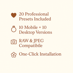 Wedding Soft Film Collection - Professional Lightroom Presets