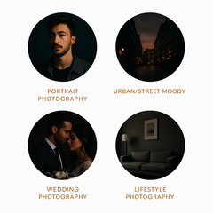Dark & Moody Portrait Collection - Professional Lightroom Presets