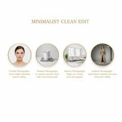 Minimalist Clean Edit Collection - Professional Lightroom Presets