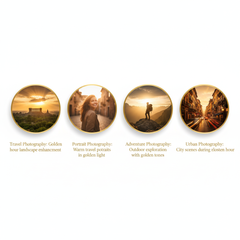 Golden Hour Travel Collection - Professional Lightroom Presets