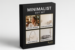Minimalist Clean Edit Collection - Professional Lightroom Presets