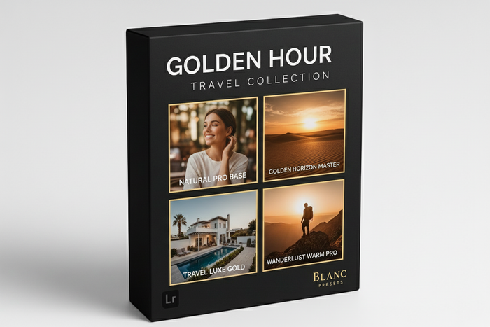 Golden Hour Travel Collection - Professional Lightroom Presets