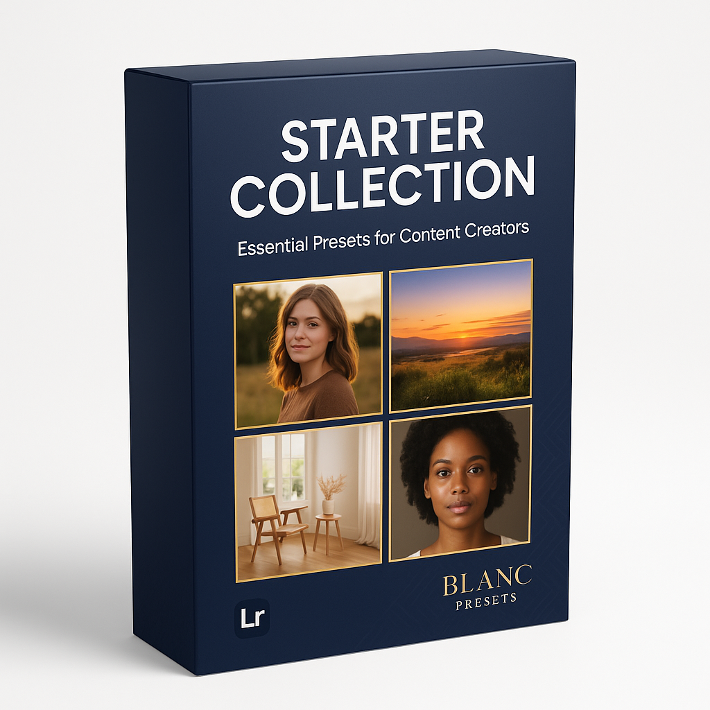Lightroom Presets Bundle - Starter Collection | iPhone & Desktop Mobile Photography Presets for Beginners