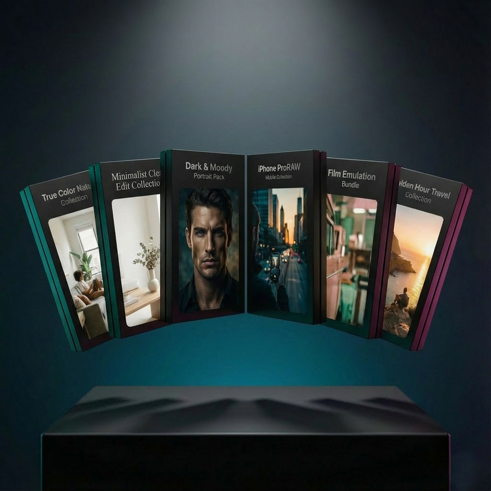 Creator Bundle - Professional Lightroom Presets Collection | Most Popular Mobile & Desktop Photography Bundle